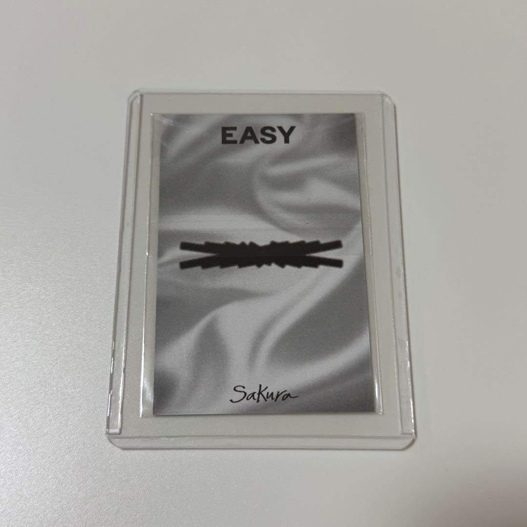 LE SSERAFIM ルセラ EASY サノク トレカ サクラ 咲良