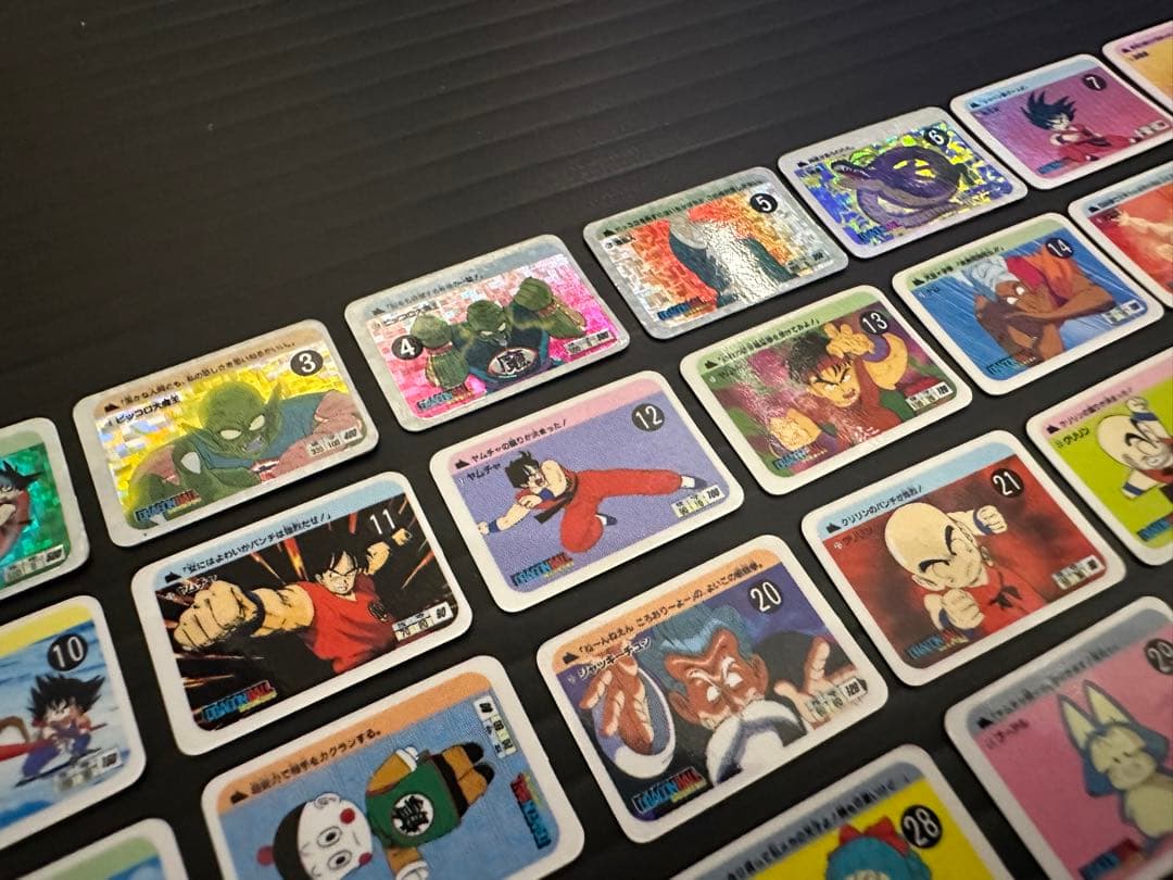 カードダス　ミニミニカードダス　ドラゴンボール　パート1　2　コンプ　当時物