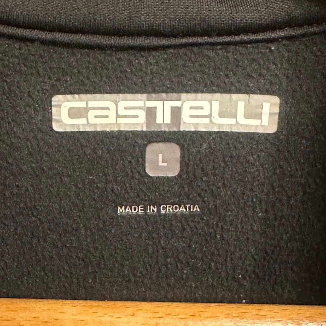 CASTELLI カステリMORTIROLO VEST ブラック Lサイズ