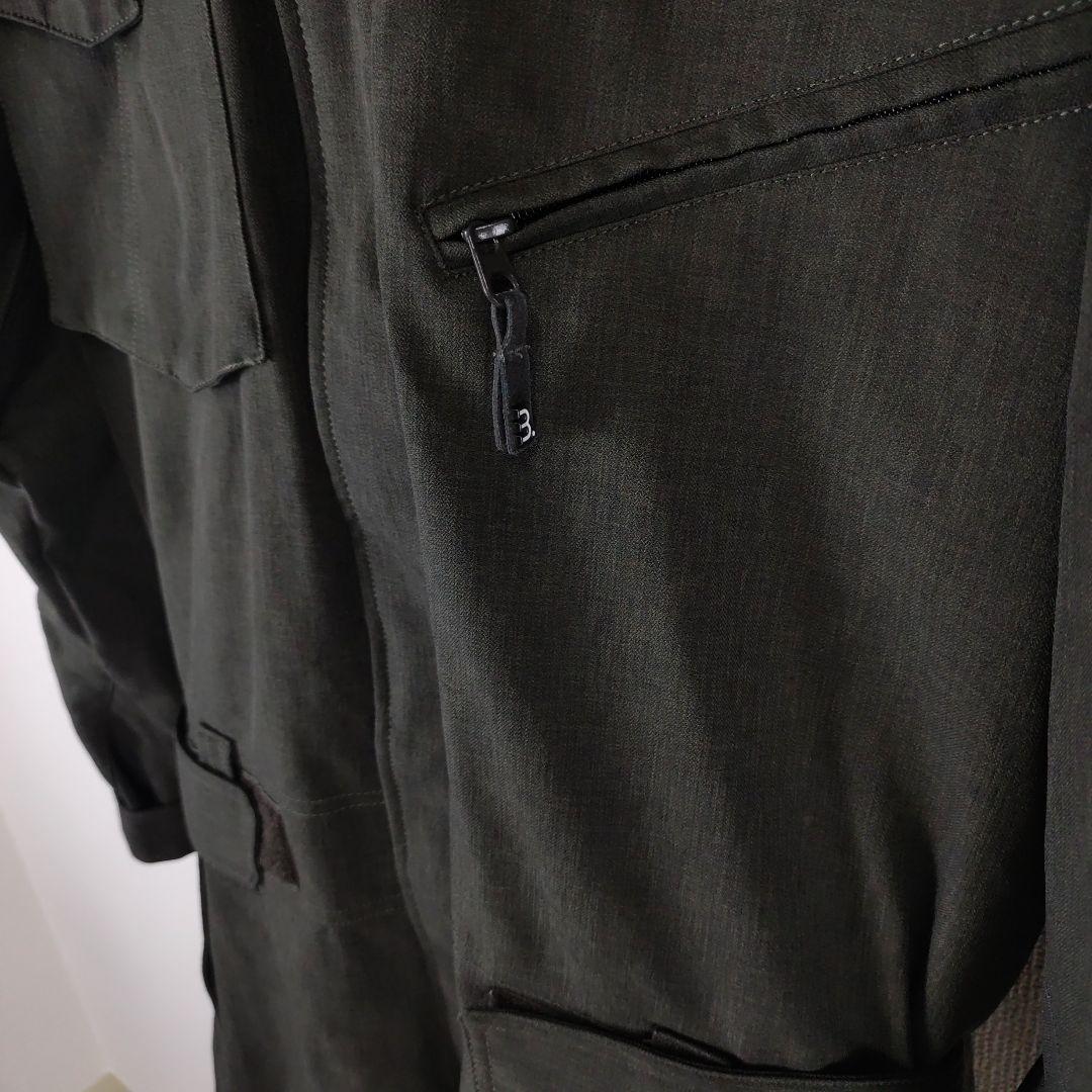 【美品】スノボウェア つなぎ Lサイズ メンズ ダークグリーン スノーボード