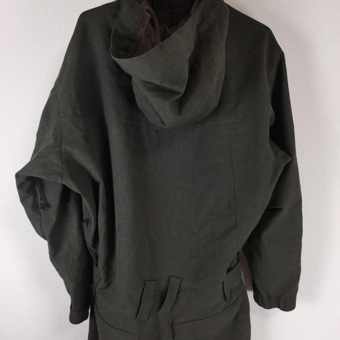 【美品】スノボウェア つなぎ Lサイズ メンズ ダークグリーン スノーボード