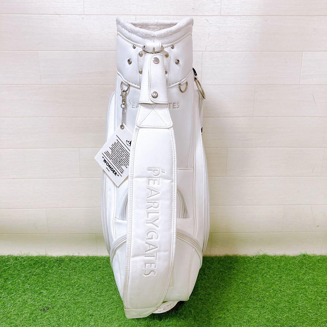 M【フードなし】パーリーゲイツディズニー　ミッキー　コラボ　キャディバッグ　希少