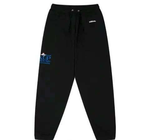 PICK UP PLAYGROUND スウェットパンツ (黒/青) サイズS