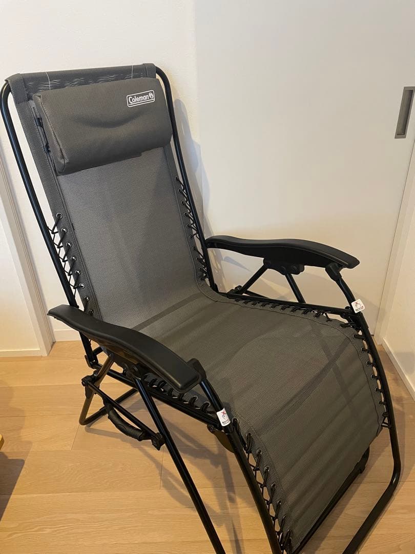 新品 難有★Coleman コールマン★限定色ダークグレー インフィニティチェア