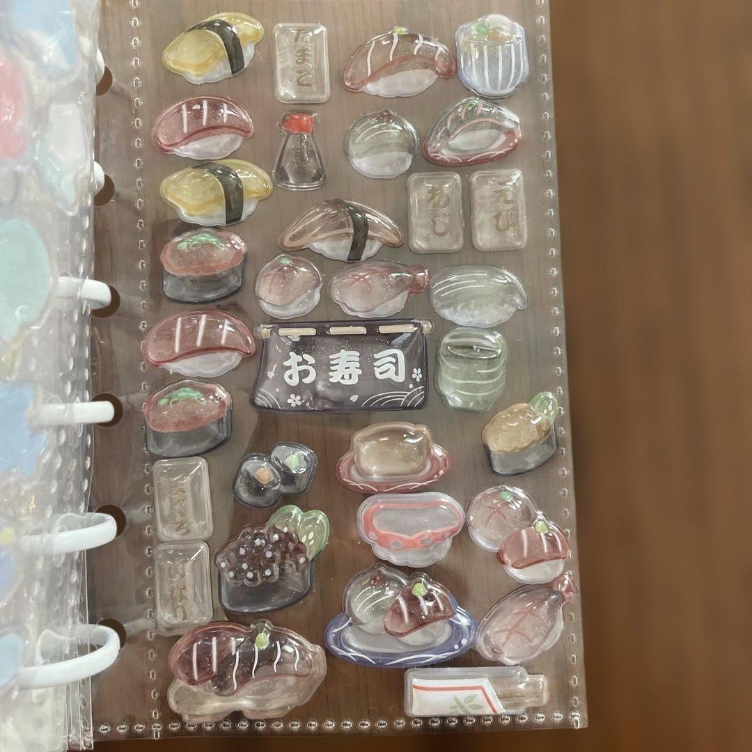 シール帳完成品　ボンボンドロップシール　たまごっち