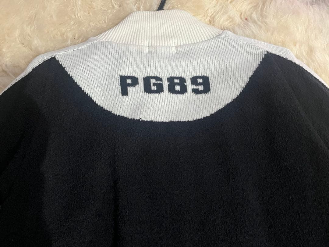 PEARLY GATES暖ボアタイプジャケット ネイビー/ホワイト サイズ5