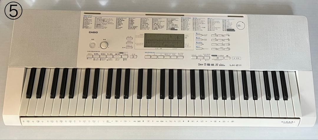 CASIO 光ナビゲーションキーボード LK-211