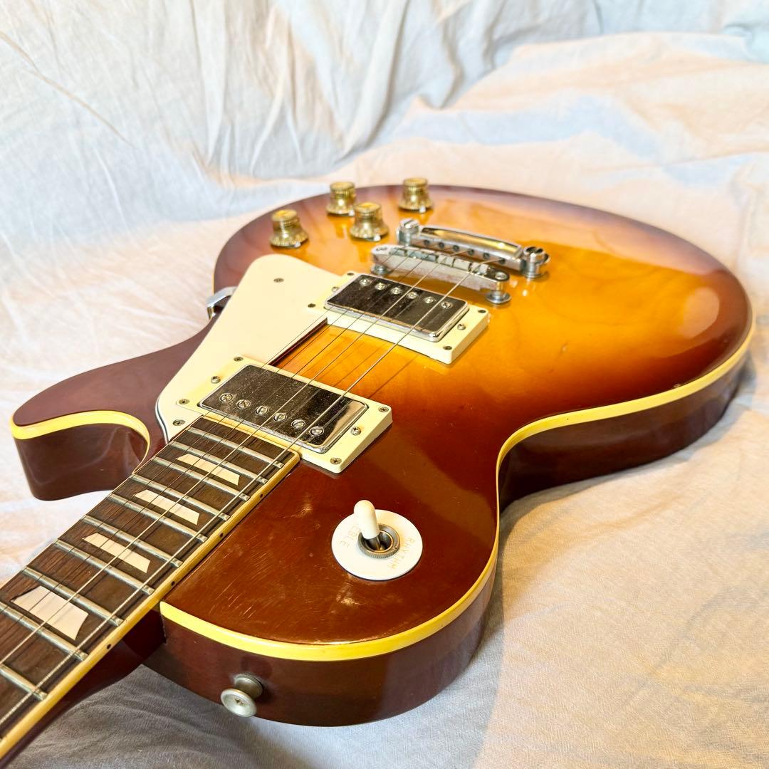 【上品な杢目】Greco 1975年製 レスポールJapan vintage