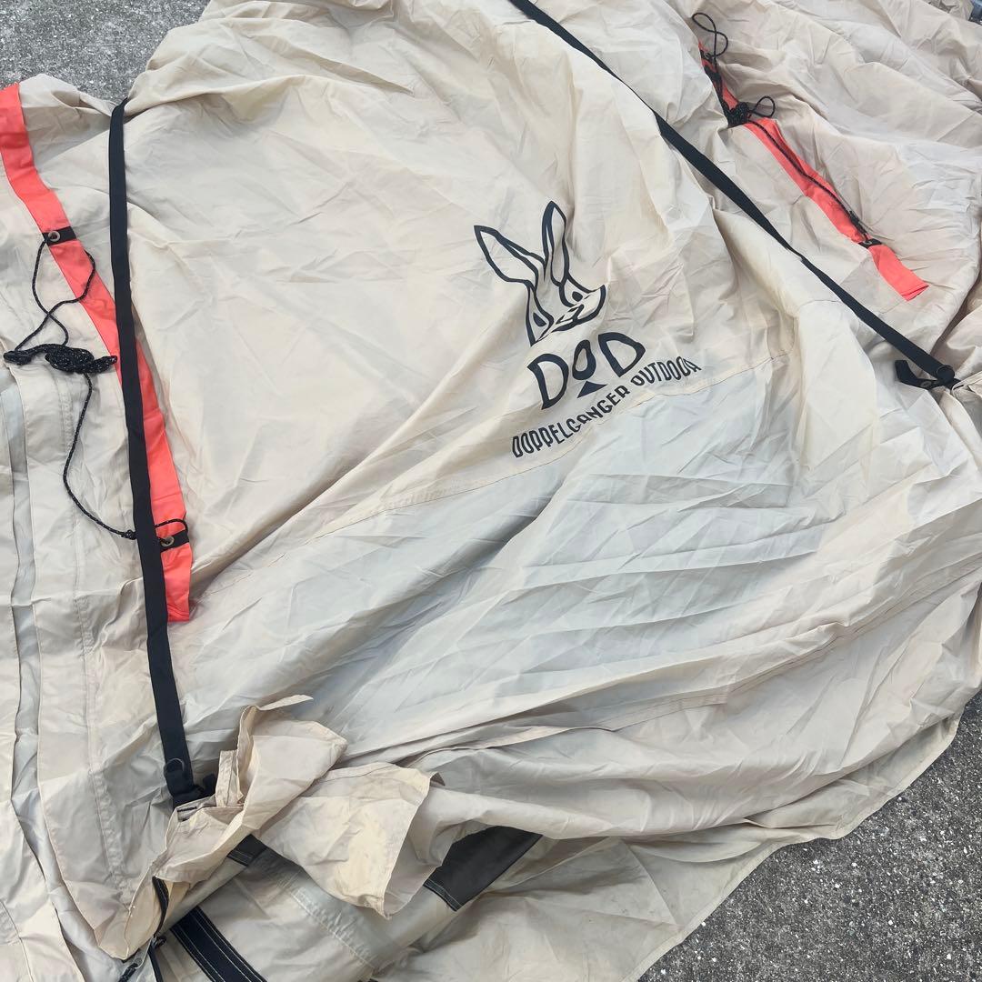 T*i様 DOD 初代 カマボコテント ディーオーディー キャンプ テント 初期