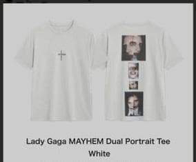 【ラスト1枚】レディー・ガガ POP-UP Tシャツ Mサイズ