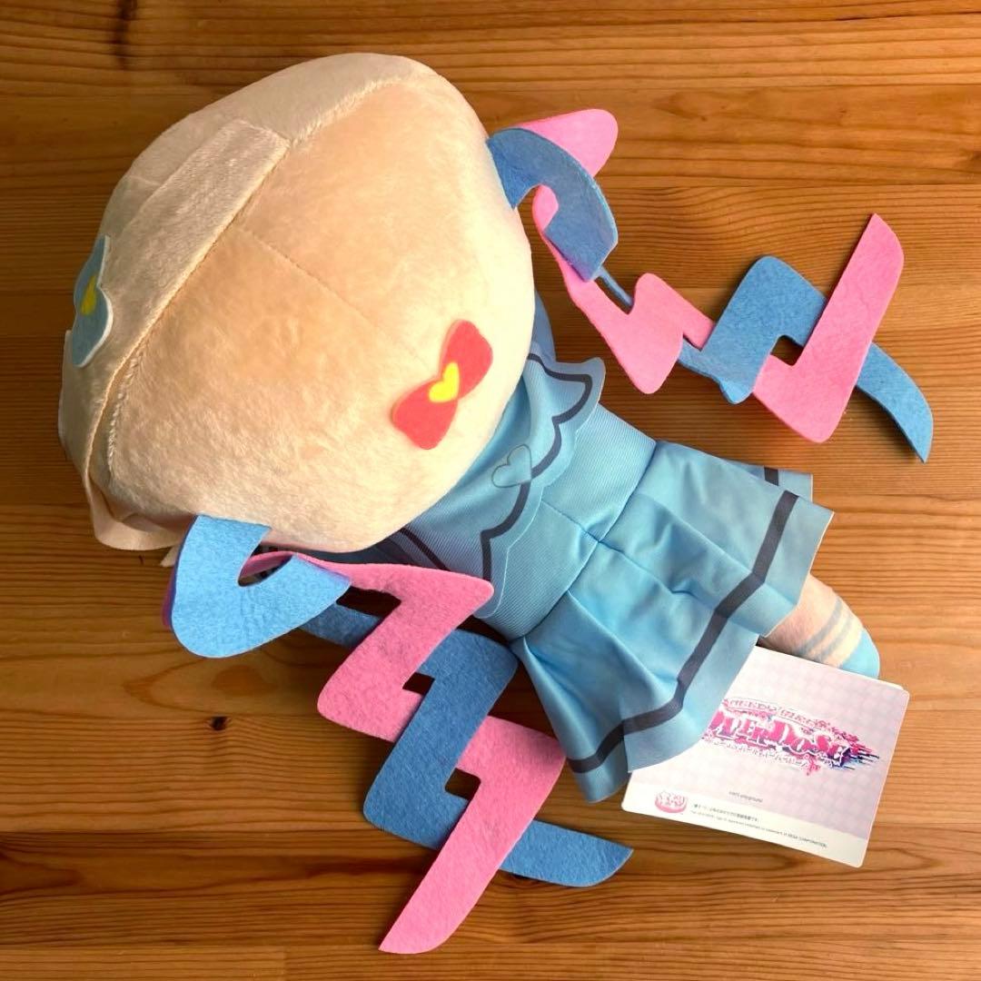 NEEDY GIRL OVERDOSE寝そべり　Mぬいぐるみ 超てん&あめちゃん