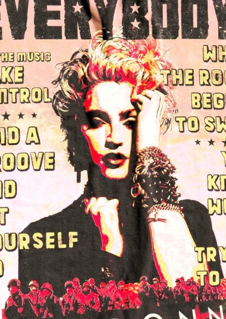 マドンナ 　Celebration - EVERYBODY!　貴重 Tシャツ