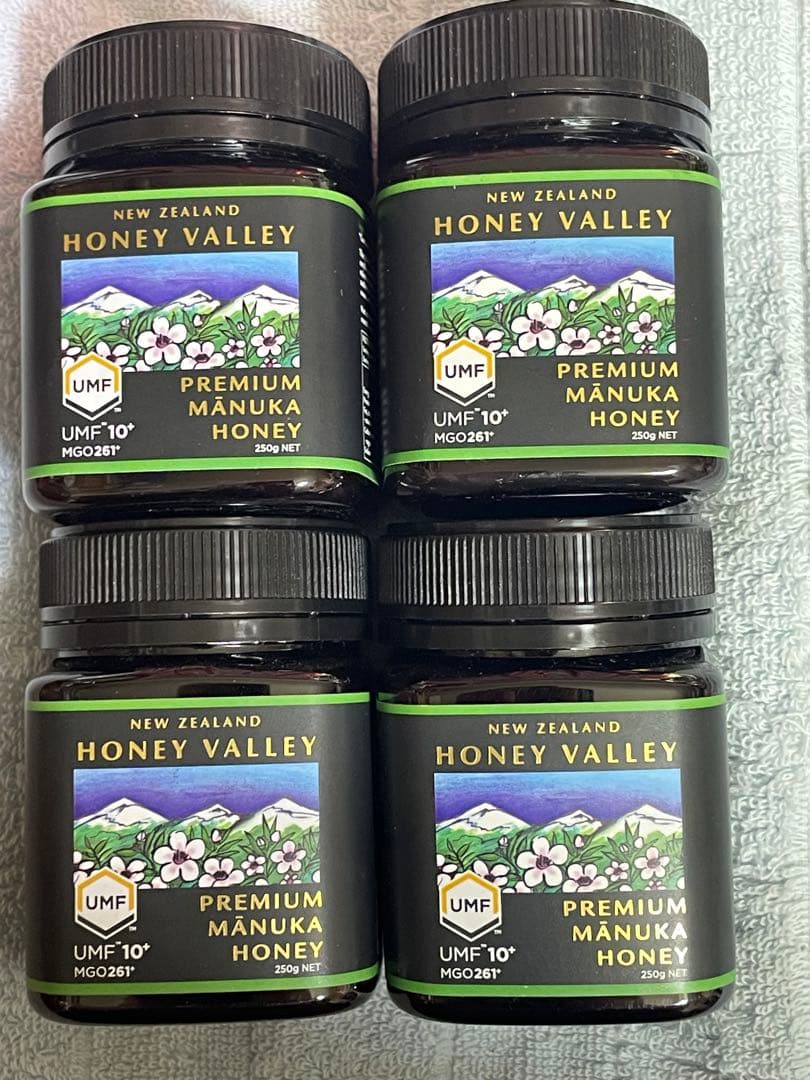 HONEY VALLEY プレミアムマヌカハニー 250g×4