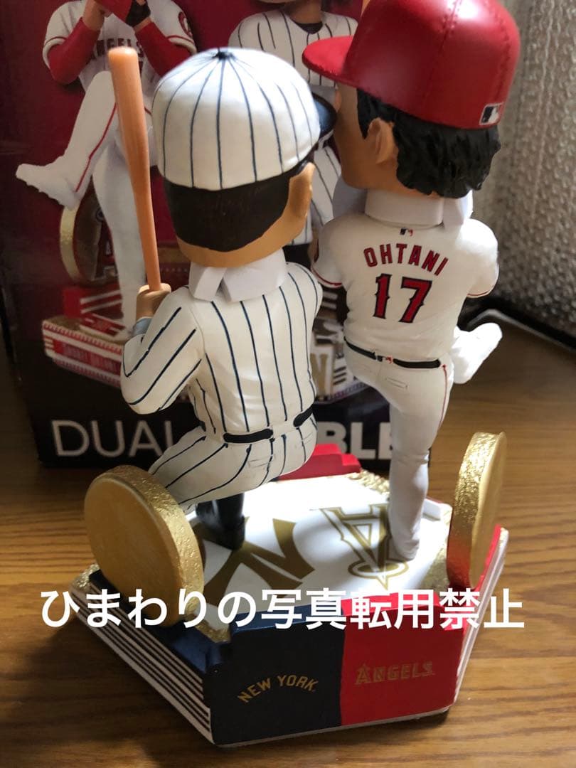 【超レア世界421個限定！】大谷翔平 ベーブルース 伝説の二刀流ボブルヘッド