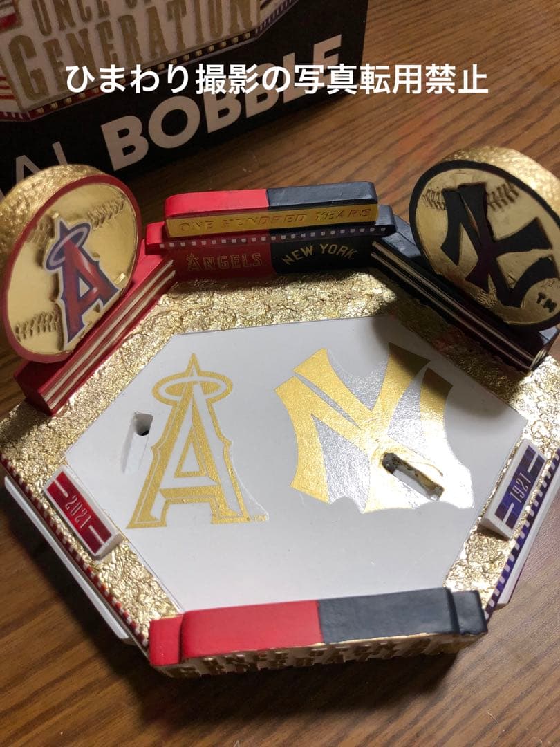 【超レア世界421個限定！】大谷翔平 ベーブルース 伝説の二刀流ボブルヘッド