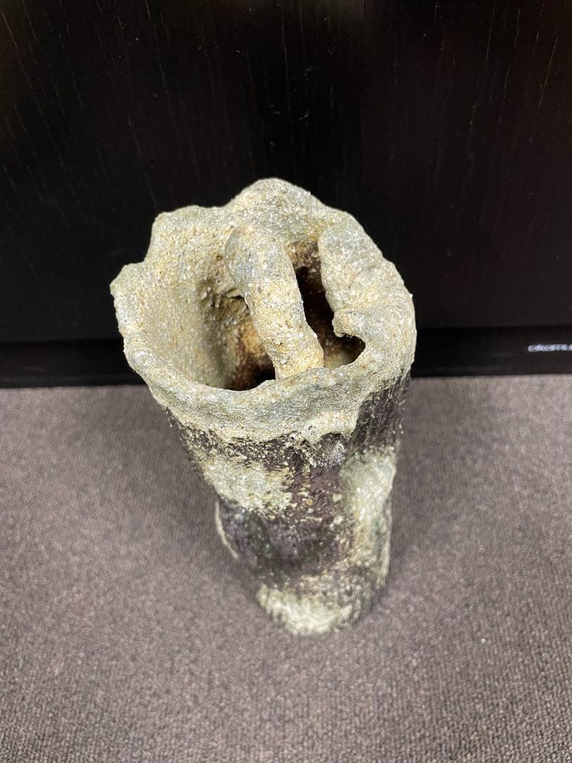 信楽焼　花入　花瓶