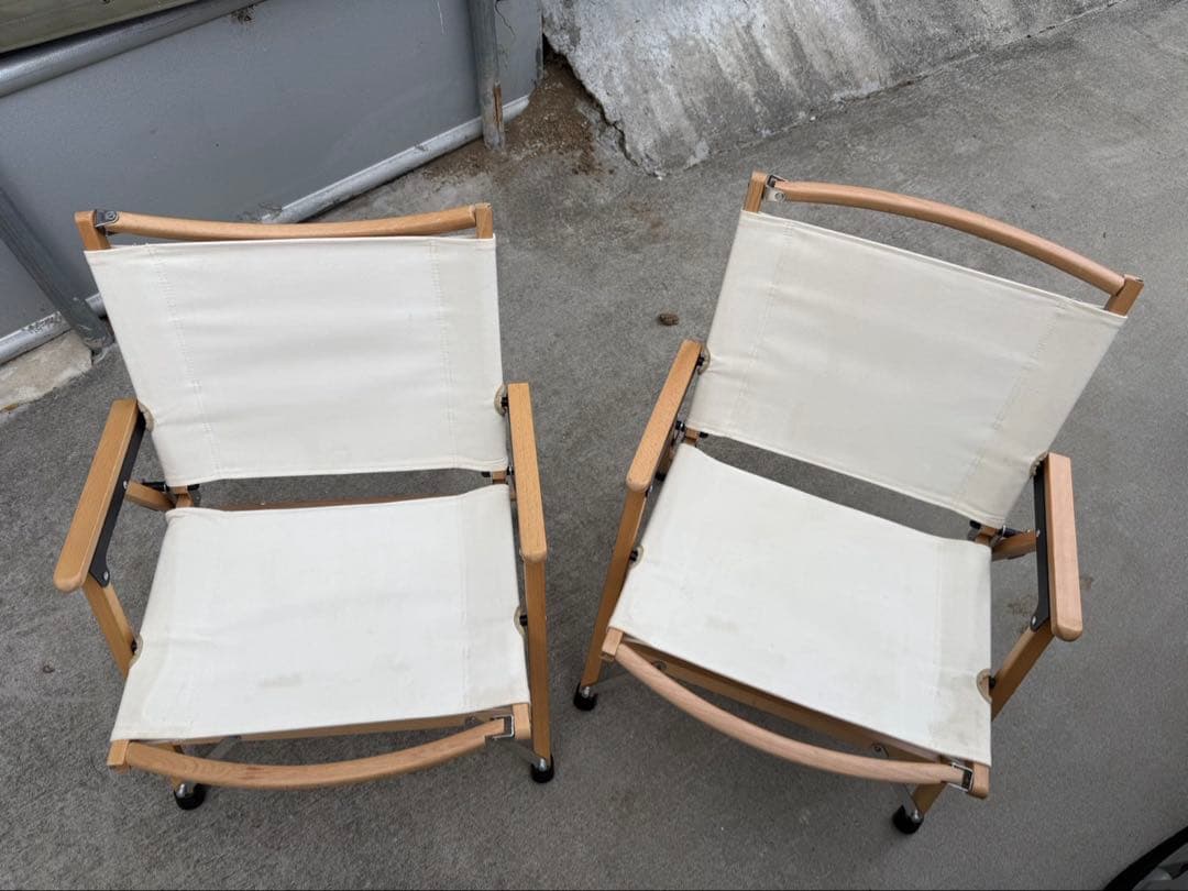 ハイランダー アウトドアチェア コットンチェア 二脚