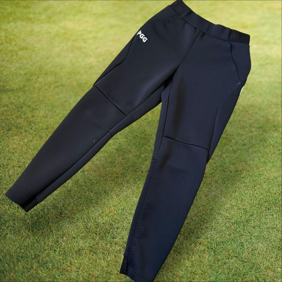 現行モデル　パーリーゲイツ　PGG ジョガーパンツ　黒　紺　S〜M相当　4