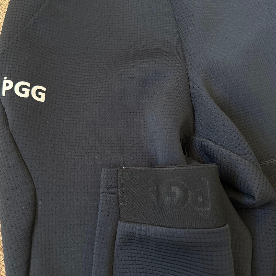 現行モデル　パーリーゲイツ　PGG ジョガーパンツ　黒　紺　S〜M相当　4