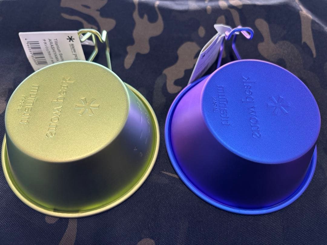 東京、嵐山限定　チタンシェラカップ スノーピーク