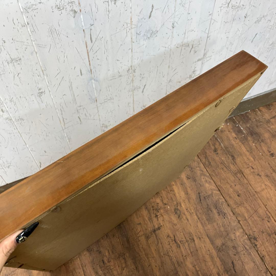 昭和レトロ ルノワール 人物画 女性画 複製画 絵画 世界名画 美少女 額装