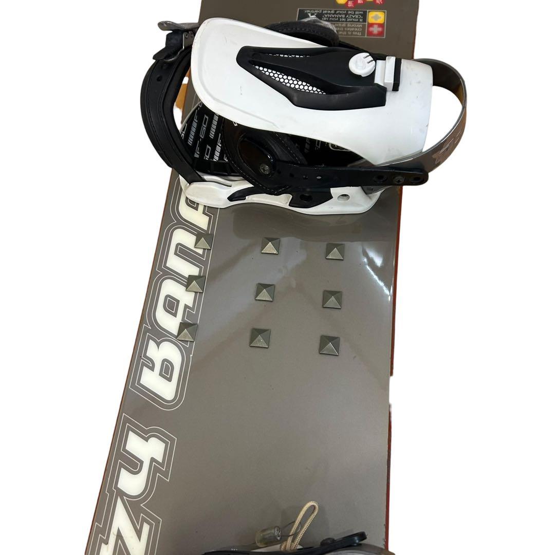 2点セット　DRAKE ビンディング L crazy banana スノーボード