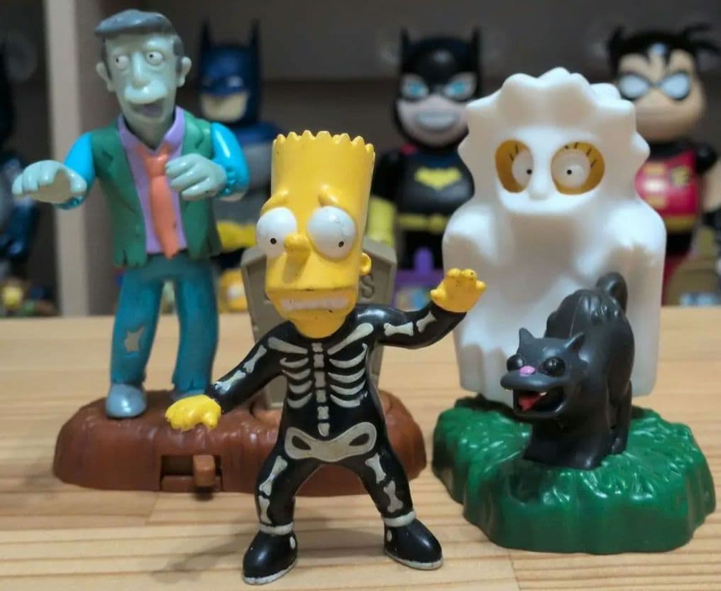ザ・シンプソンズ　バーガーキング　ミールトイ　ハロウィン　　　7点セット