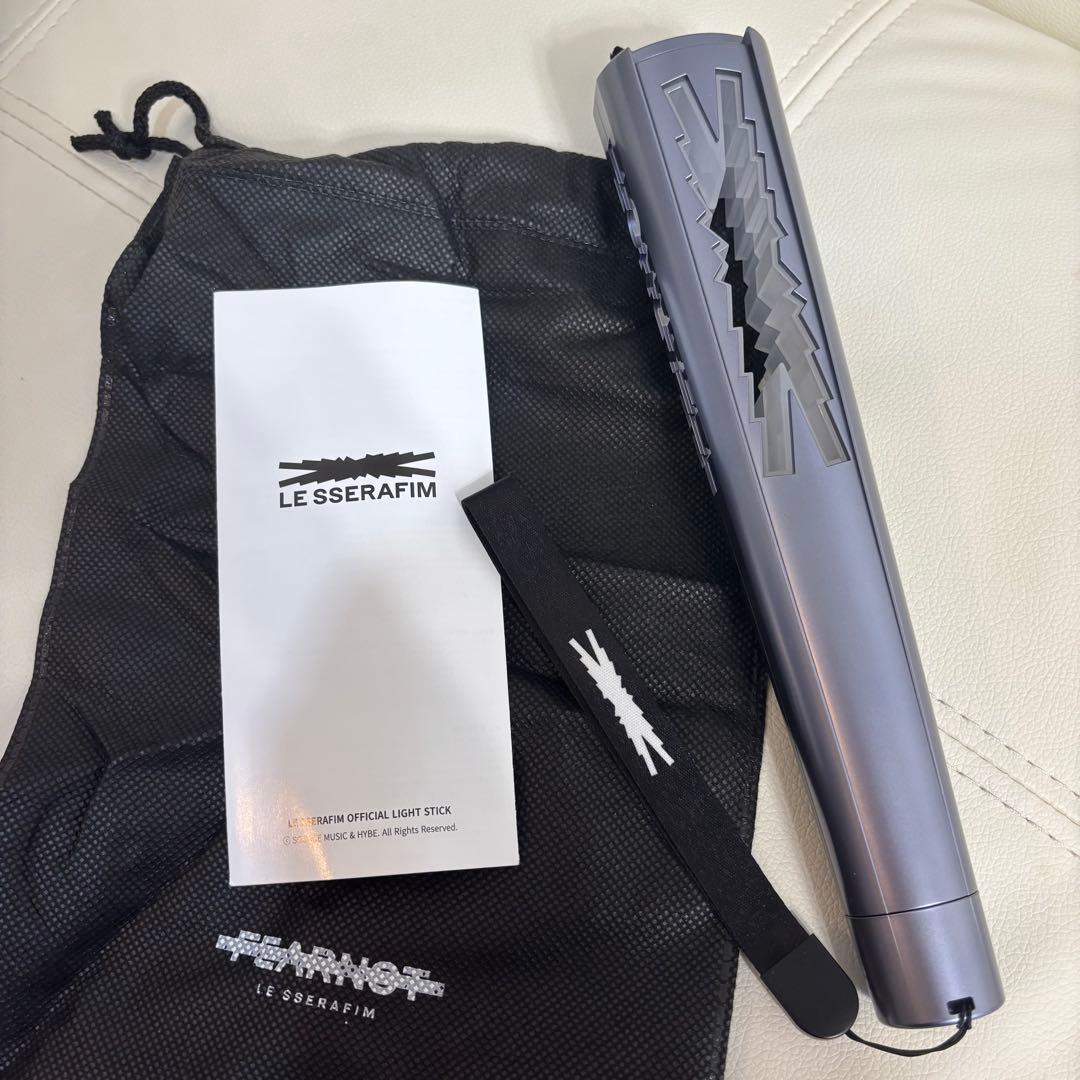 バラ売り◎ 2本セット　Le Sserafim ペンライト 公式　ルセラフィルム