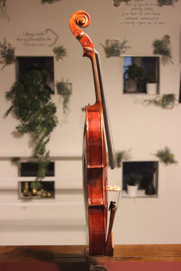 【12/18更新あり.製作楽器④】バイオリン(ベッツモデル) 4/4 2013