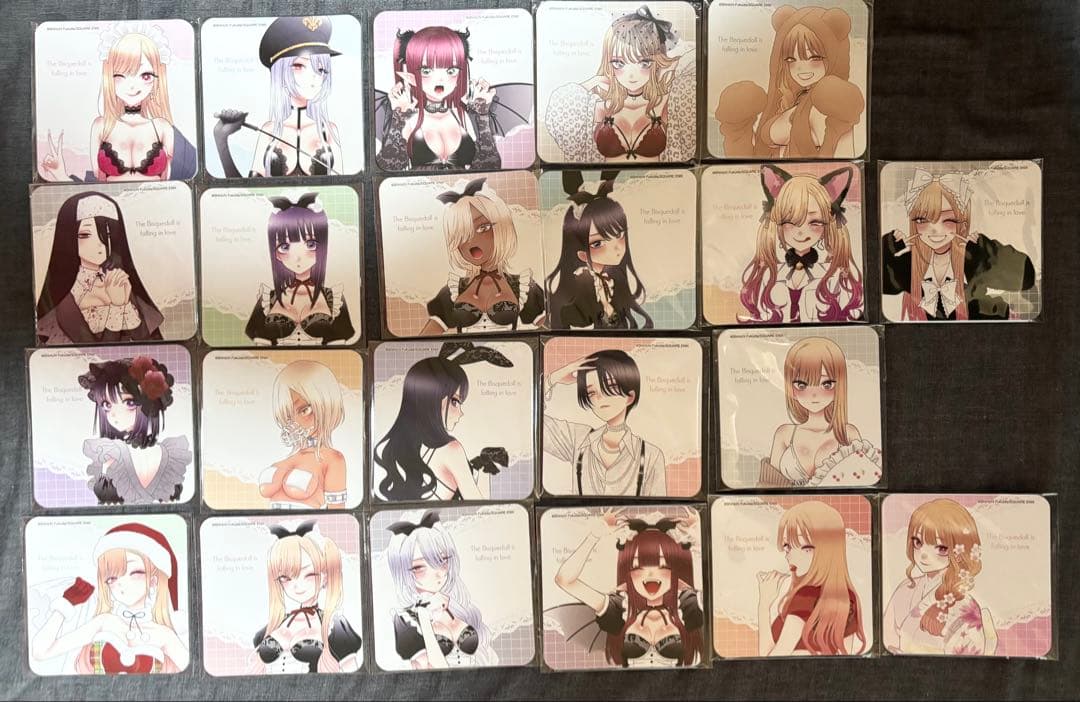 着せ恋飯店　コースター　前半後半フルコンプセット　3