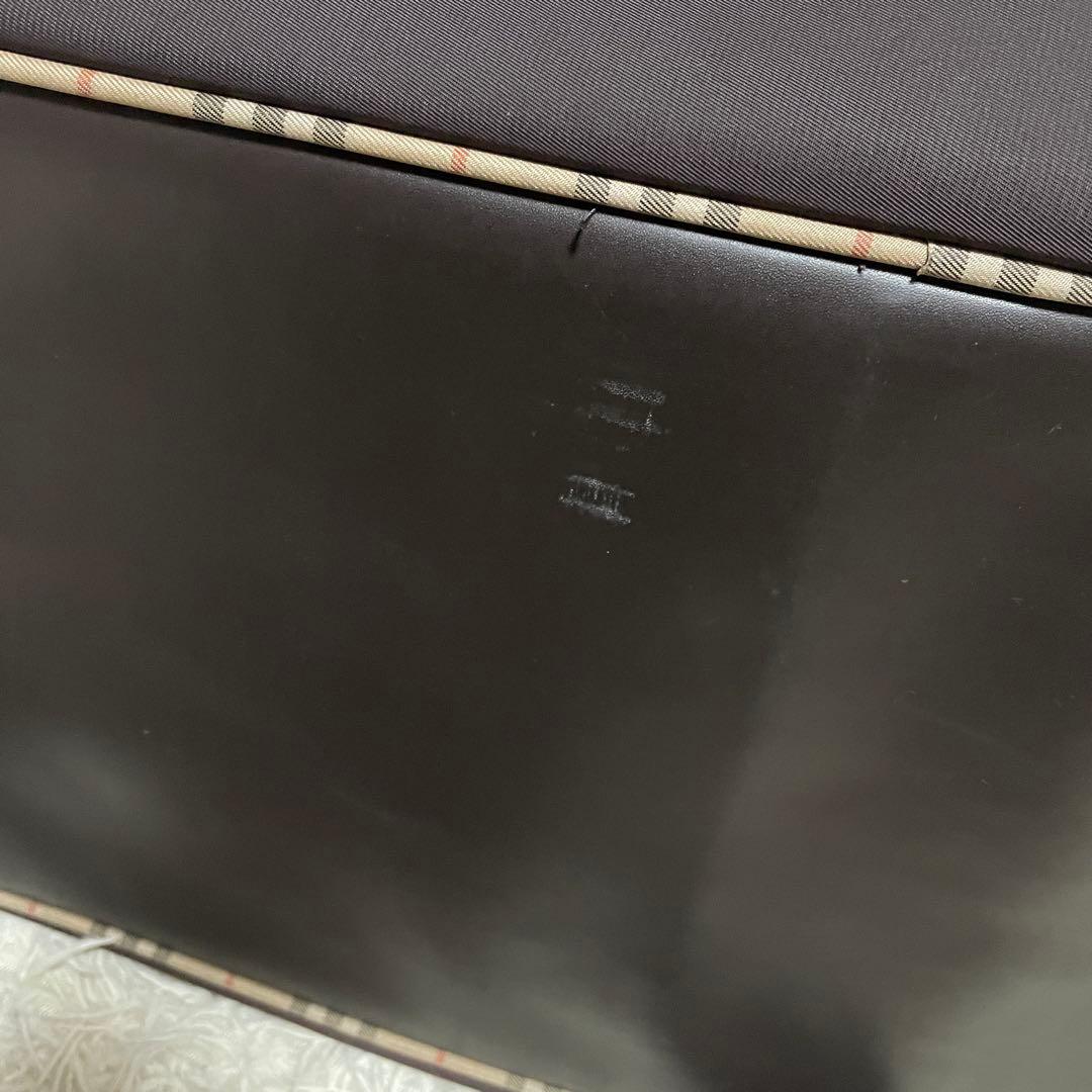 BURBERRY バーバリー ボストンバッグ ナイロン ノバチェック ブラウン