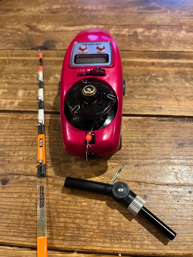 ダイワ クリスティア　CR II レッド　ワカサギ　電動リール　セット