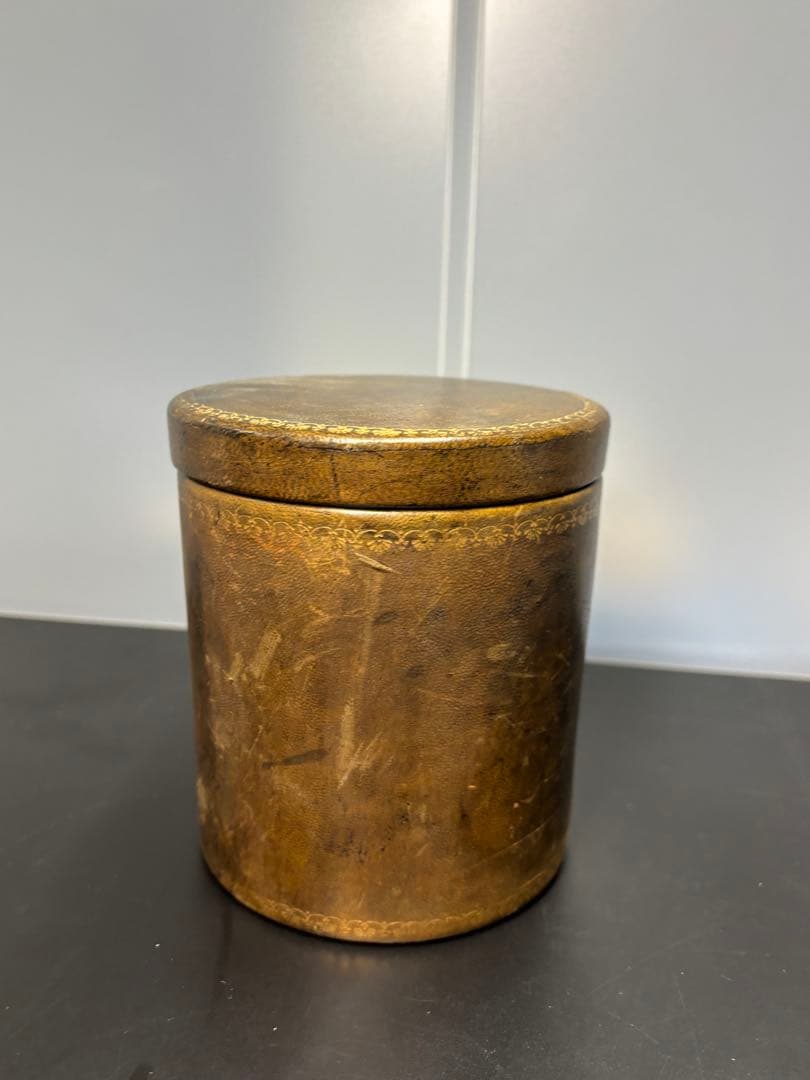 【超希少】ダンヒル タバコ入れ TABAC POT アンティーク DUNHILL