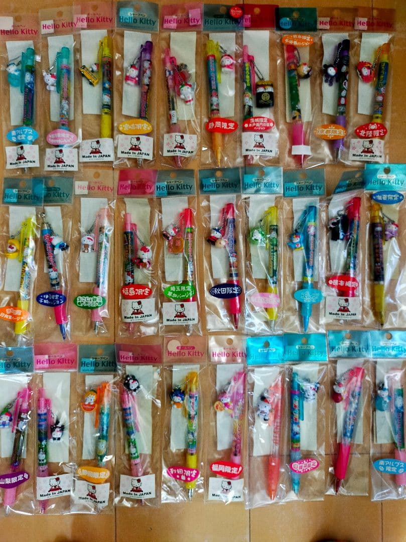 御当地キティちゃんボールペン＆シャープペン　99本