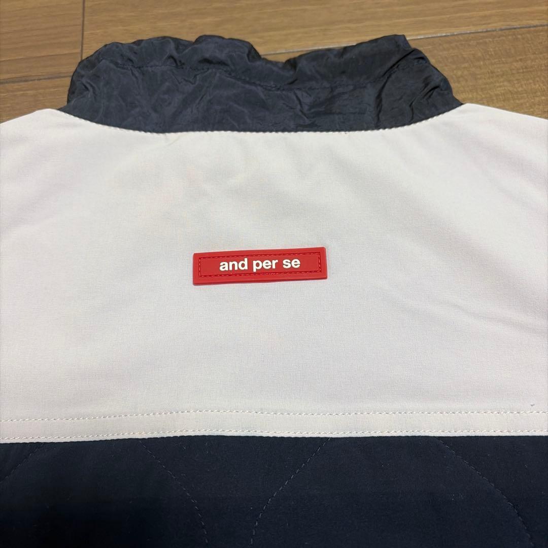 【新品】アンパスィ and per se レディース　ベスト