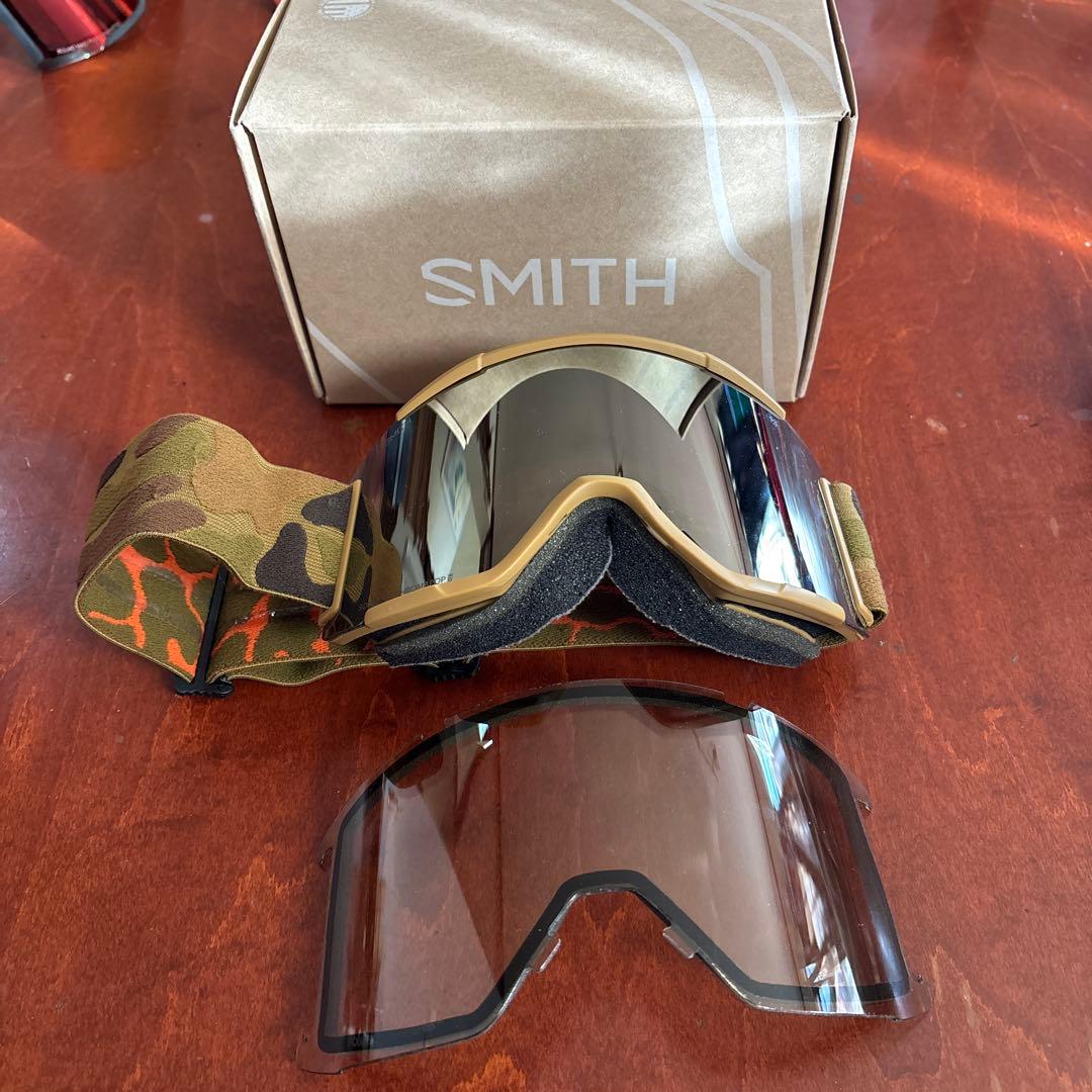 SMITH Squad XL ゴーグル Coyote Pow Hunter