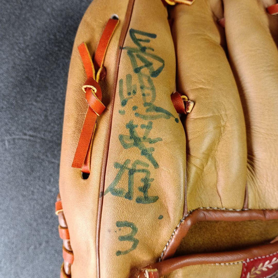 長嶋茂雄直筆サイン入りGeneralグローブ、 野球