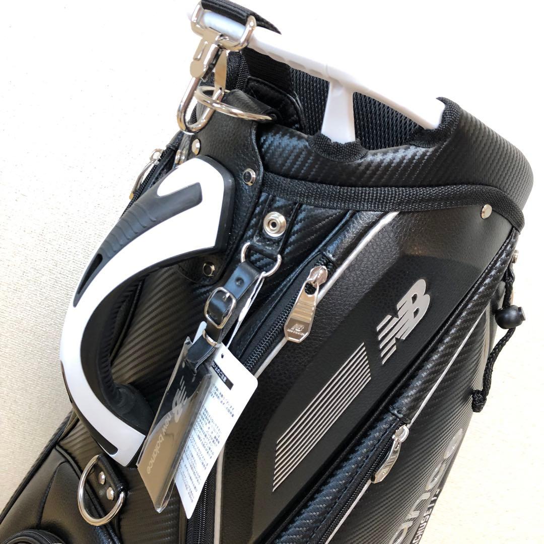 【新品】new balance golf キャディバッグ　ブラック　9型