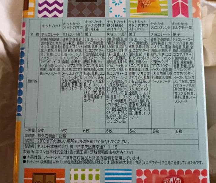 キットカット バラエティパーティーボックス 70枚入り