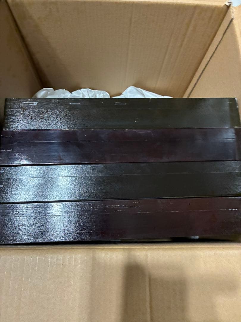 未使用×２　使用感あり×２　中型　ドイツ箱　標本箱　４個セット　昆虫　　コルク