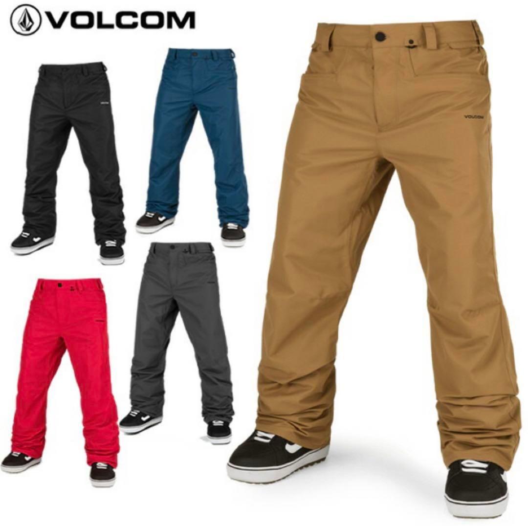 VOLCOM スノーボード ウェア パンツ レッド