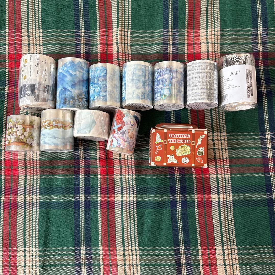 コラージュ　断捨離　80サイズ　セット　まとめ　素材　日記　紙もの　おすそ分け