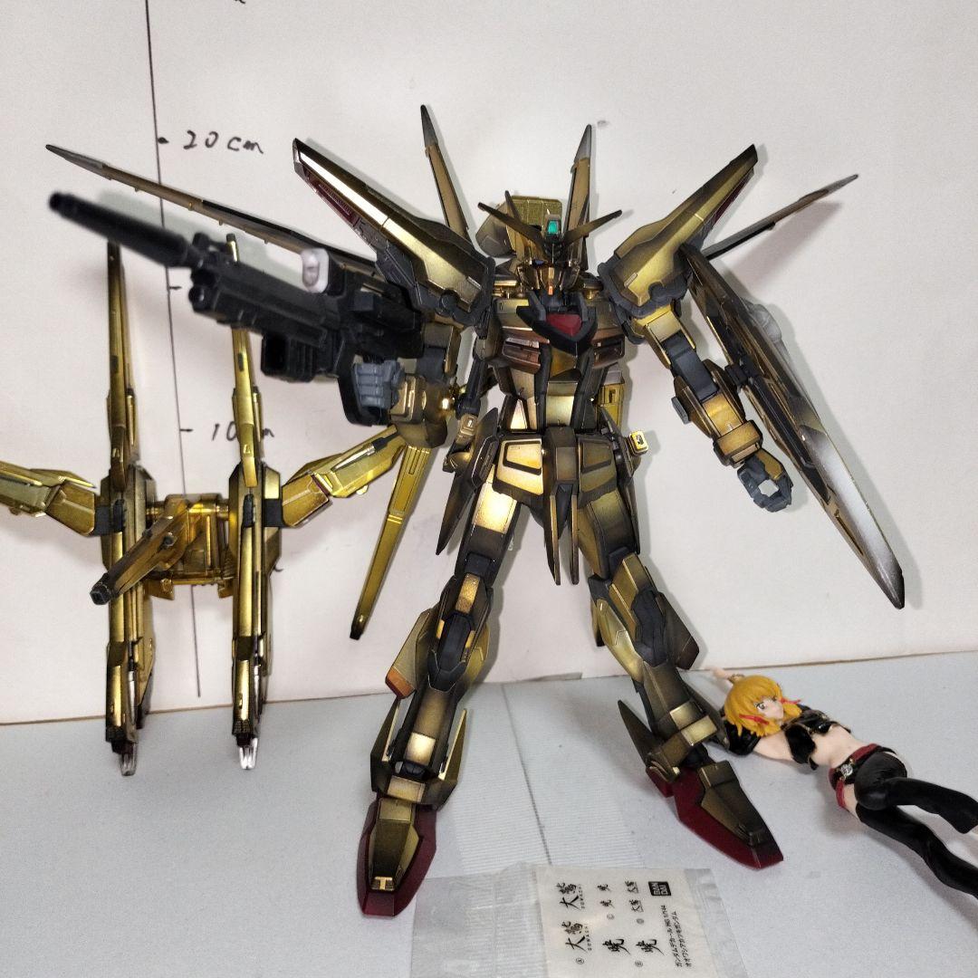 1/100 アカツキガンダム オオワシ シラヌイパックフルセット ガンプラ完成品