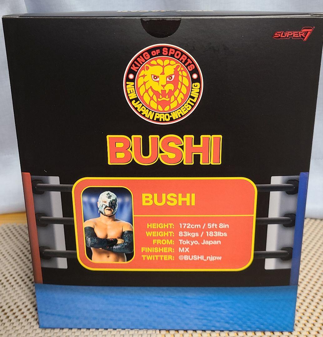 新日本プロレス SUPER7 アクションフィギュア BUSHI