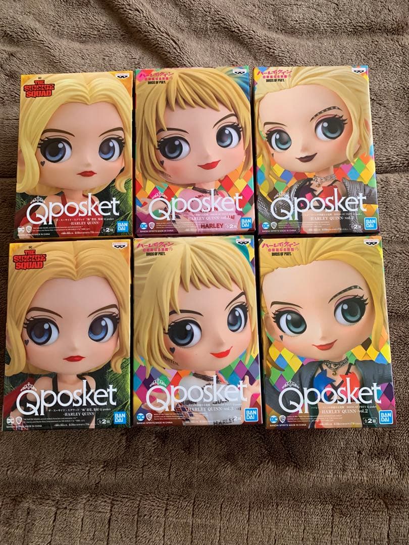 Qposket ハーレークイン　HARLEYQUINN 6個　未開封まとめ
