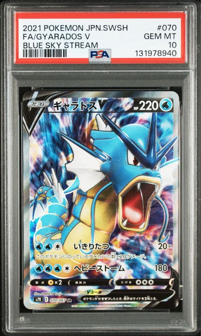 PSA 10 ギャラドスV SR[S7R 070/067]