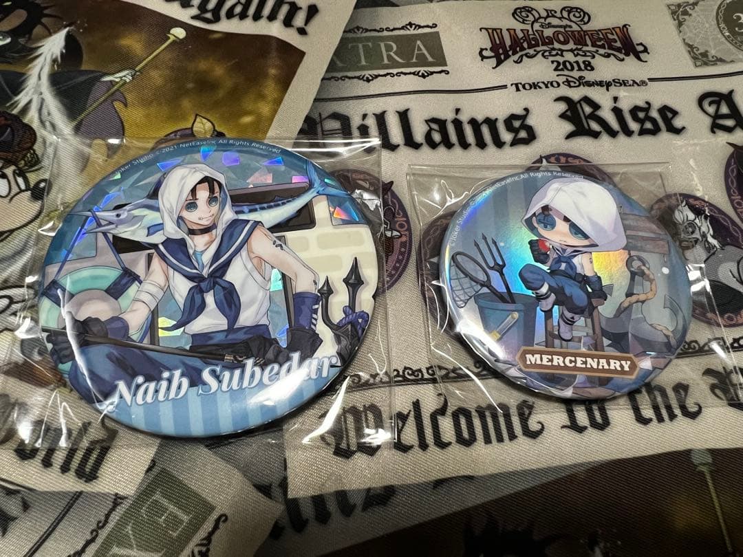 【新品未使用】第五人格 cp28 傭兵 ナワーブ 缶バッジ