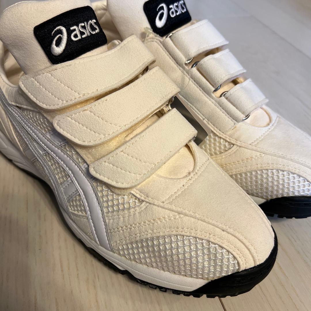 アシックス特注（スエード×メッシュ） トレーニングシューズ25.5cm