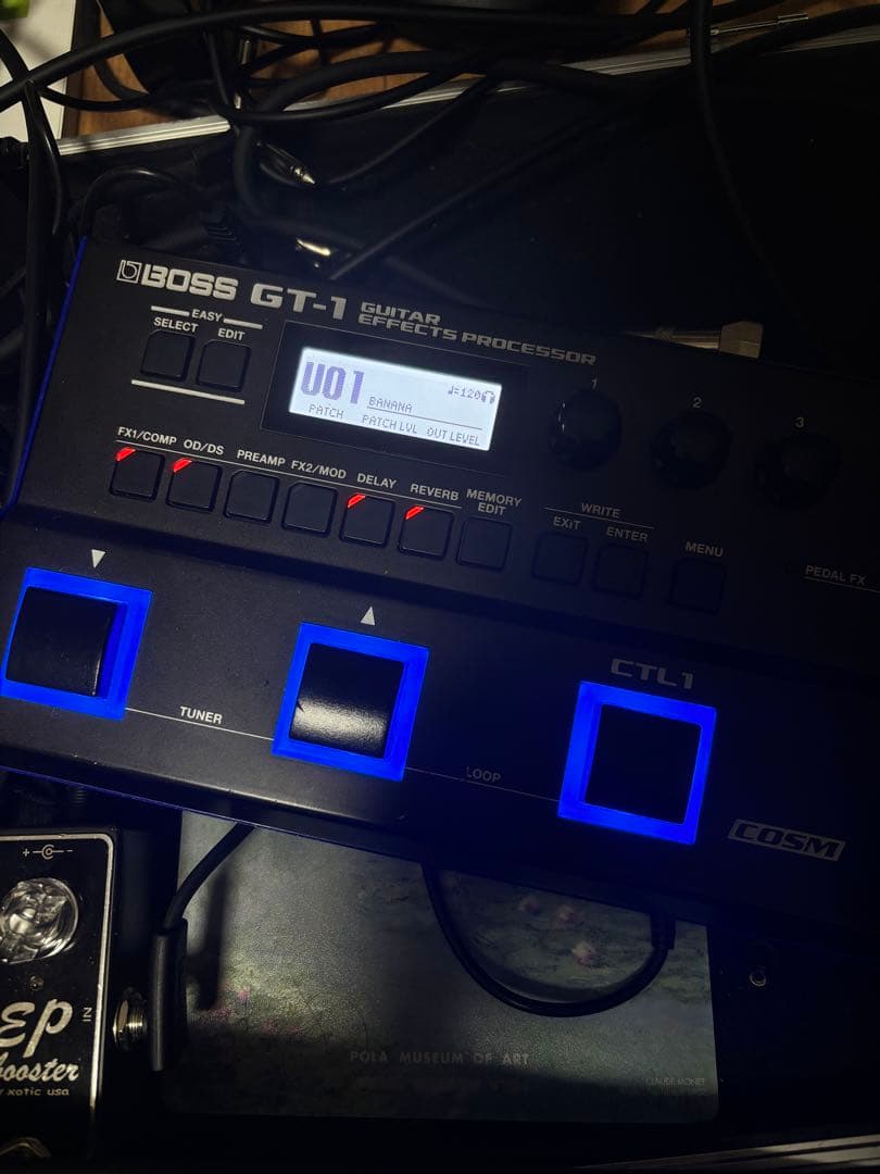 【訳あり】BOSS GT-1 電池駆動不可・アダプターなし