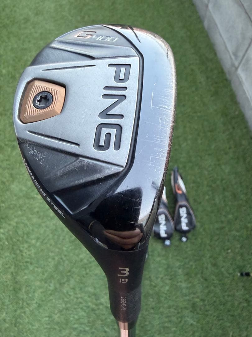 PING G400 ユーティリティ 3番 19度 4番22度　2本セット　HC付